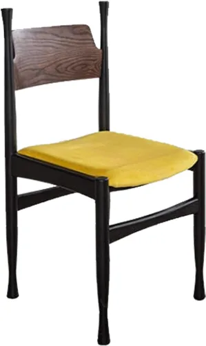 Vista 12 de Sillas de comedor, modernas sillas de comedor de madera, silla de cocina tapizada, taburete sin brazos de granja, silla ocasional para cocina, sala