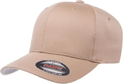 Vista 92 de Gorra de béisbol Flexfit Wooly Combed Premium de 6 paneles estructurada Ajuste elástico Paquete al por mayor disponible Negro