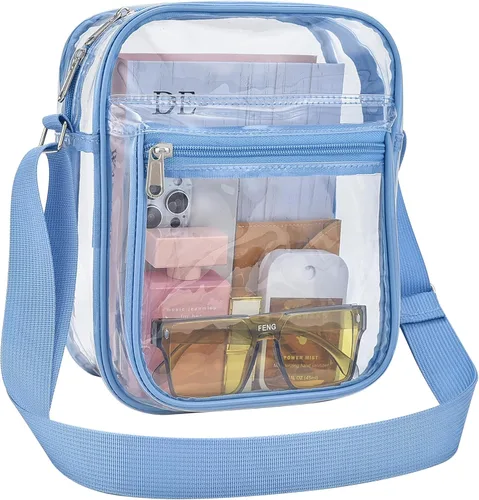 Vista 29 de USPECLARE Clear Bag for Stadium Events Clear Messenger Bag for Men and Women
