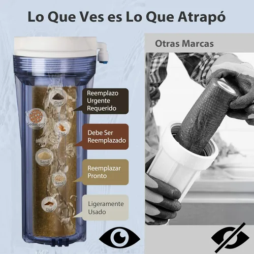 Vista 4 de iSpring RCC7AK - Sistema de filtro de agua potable por ósmosis inversa de 6 etapas con reimineralización alcalina, pH natural, color blanco