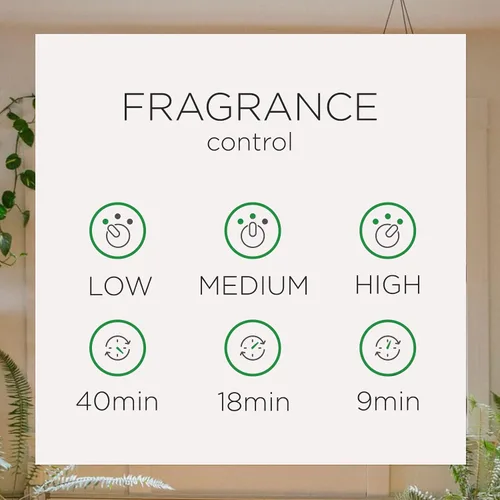 Vista 5 de Air Wick - repuestos en espray para ambientador automático, olor a agua fresca, 1 unidad, aceites esenciales, neutraliza malos olores