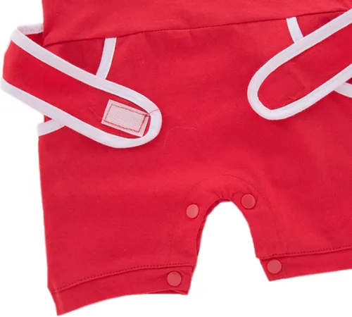 Vista 3 de stylesilove Mameluco de algodón de manga corta para bebé niño y niña