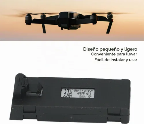 Vista 4 de Batería RC Drone Quadcopter Drone Reemplazo de Batería, 3.7V 1800mAh Li Reemplazo para UAV para E88 E88PRO E88MAX E525 E99 E99PRO P1 P5PRO K3 S1 P8