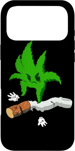 Vista 22 de Rasta Marihuana Pot Leaf Pattern Weed Cannabis Stoner 420 Funda para iPhone 17