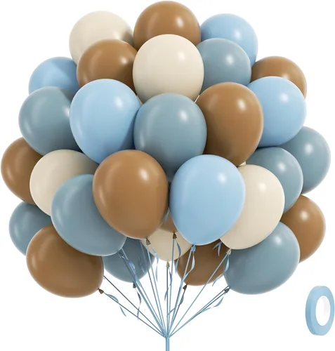 Vista 13 de 60 globos de perlas de doble relleno de 12 pulgadas, globos blancos perlados, globos de látex blanco para bodas, despedidas de soltera, baby shower
