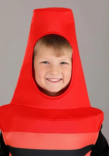 Vista 4 de Disfraz de crayón rojo Crayola para niños