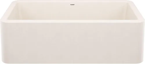 Vista 24 de Blanco 402311 Ikon Delantal de 27" Cuenco Individual - Antracita