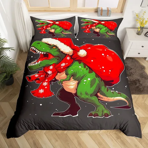 Vista 35 de Manfei Juego de funda de edredón occidental, tamaño individual, juego de ropa de cama de caballo de vaquero de 2 piezas, funda de edredón de cactus