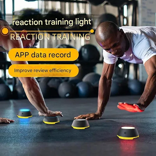 Vista 4 de Las luces de entrenamiento de reacción mejoran la velocidad de reacción y la agilidad, entrenamiento de reacción para Thletes, entrenadores