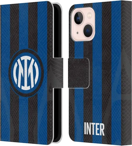 Vista 14 de Head Case Designs Officially Licensed Inter Milan Away 2025/26 Crest Kit Leather Wallet Case Compatible with Apple iPhone 11