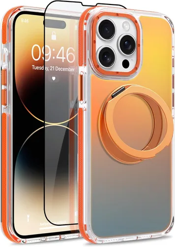 Vista 78 de Funda magnética para Google Pixel 10 Pro XL [compatible con Magsafe] [bonito diseño fluorescente de moda] a prueba de golpes, delgada, translúcida