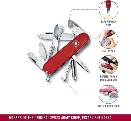 Vista 4 de Victorinox Swiss Army Super Tinker Pocket Tool - Rojo