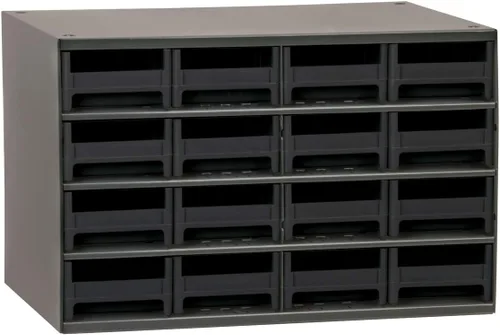 Vista 7 de Akro-Mils Gabinete de almacenamiento de acero para garaje, gabinete organizador de metal para piezas pequeñas, herramientas, clavos, tornillos
