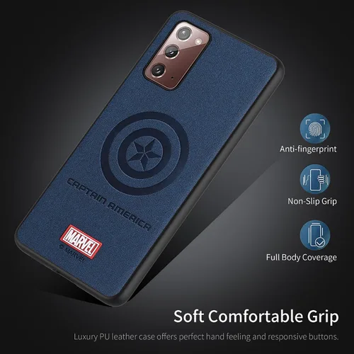 Vista 4 de IRON SPIDER Funda para Galaxy Note20, con personaje de superhéroe, funda de piel para Samsung Note20