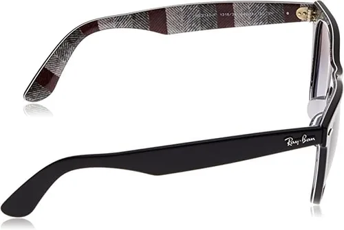 Vista 3 de Ray-Ban RB2140f Wayfarer - Lentes de sol cuadrados de corte bajo
