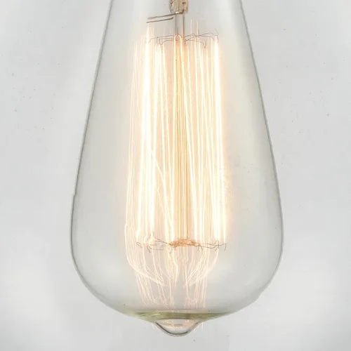 Vista 5 de Innovations 203-BB-HFS-82-BB - Aplique de pared con una luz de Franklin Restoration Collection