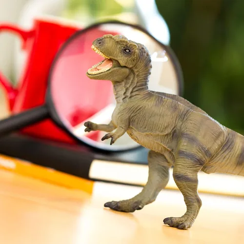 Vista 6 de Safari Ltd. Figura de Tiranosaurio Rex - Figura detallada de dinosaurio de 7" - Juguete educativo para niños, niñas y niños de 3 años en adelante