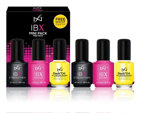 Vista 3 de Esmalte de uñas NUEVO! Mini paquete Duo con aceite Dadi gratis restauración de uñas protectoras