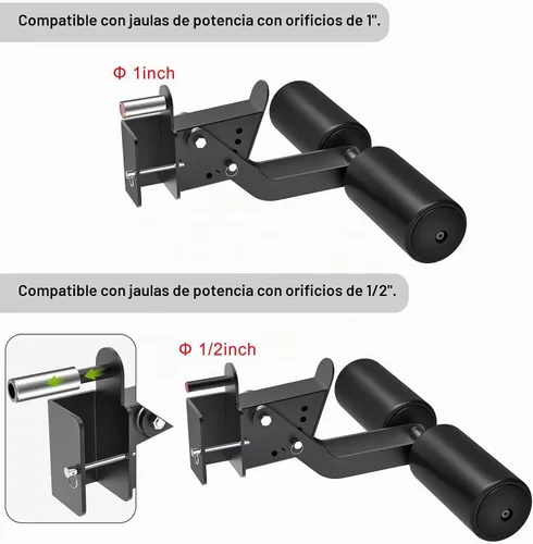 Vista 3 de Nordic Hamstring Curl Attachment for 2"x2" 3"x3" Power Racks