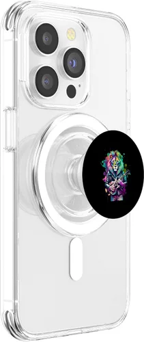 Vista 3 de King of the Air Guitar Legends PopSockets MagSafe PopGrip for iPhone