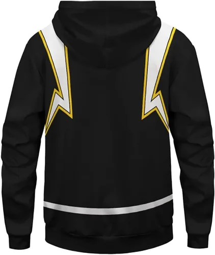Vista 3 de My Hero - Sudadera con capucha para cosplay con estampado 3D de la Academia, S-3XL