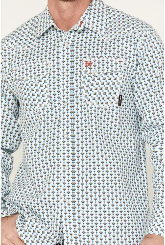 Vista 3 de ARIAT Fr Dillinger - Camisa de trabajo de ajuste retro para hombre