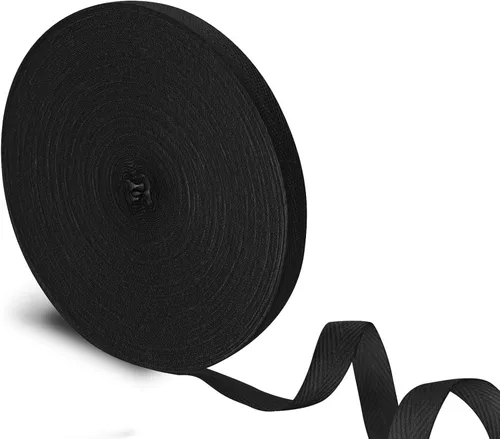 Vista 10 de WILLBOND - Cinta de sarga de 100 % algodón, 1/2 pulgada x 25 yardas, cinta de costura de espiga natural para manualidades, envoltura de regalos