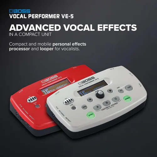 Vista 2 de Boss VE-5 procesador de efectos, ejecutante vocal