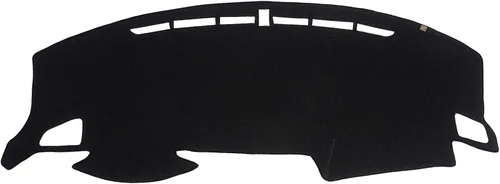 Vista 37 de AUQDD Funda de Cubierta de Tablero Compatible con 2004 2005 2006 2007 2008 2009 2010 Toyota Sienna, Alfombra de Tablero de Franela Negra Negro