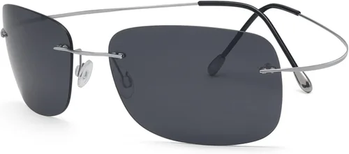 Vista 31 de Eyekepper Gafas de sol polarizadas con montura de titanio sin montura