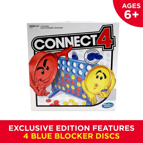 Vista 8 de Hasbro Gaming Conecta 4 Juego de mesa de estrategia para edades de 6 años en adelante (exclusivo de Amazon)