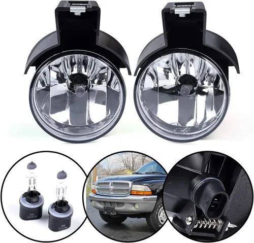 Vista 25 de G-PLUS - Faros antiniebla para Toyota Tundra 2000-2006, transparentes