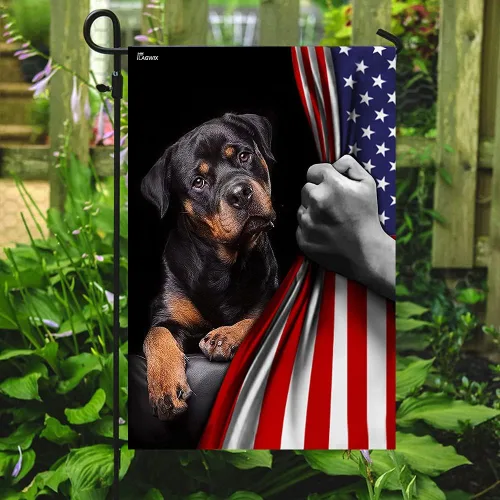 Vista 20 de Bandera Americana - Divertido Perro Pastor Alemán Bandera Americana TQN2748F, 3x5 pies. Bandera - Banderas de EE. UU. Poliéster Premium - Bandera