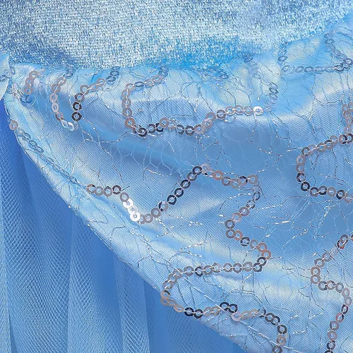 Vista 4 de AEUFIDM Princess Costumes Girls Cosplay Dress Up Halloween Christmas Fancy Party