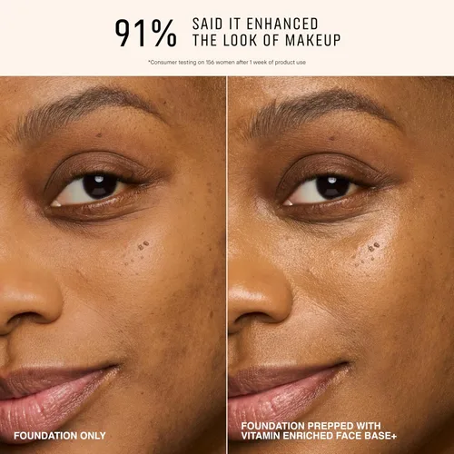 Vista 6 de Bobbi Brown Base facial enriquecida con vitaminas, base hidratante e hidratante 2 en 1, con manteca de karité, ácido hialurónico y vitaminas