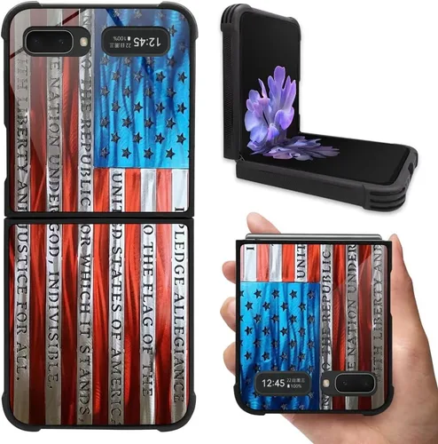 Vista 13 de DAIZAG Funda compatible con Samsung Galaxy Z Flip 5G, protección completa, a prueba de golpes, antiarañazos, funda de poliuretano termoplástico