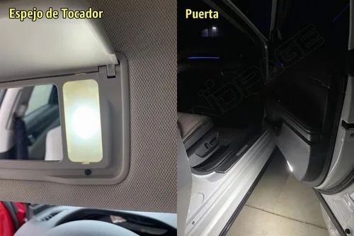 Vista 5 de Kit de luz interior LED de 17 piezas para Honda Ridgeline 2006 2007 2008 2009 2010 2011 2012 2013 2014 2015, iluminación interior LED blanca