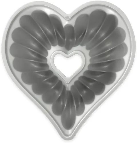 Vista 4 de Nordic Ware Sartén elegante con forma de corazón