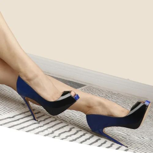Vista 3 de Eithy Zapatos de tacón alto fino para mujer para fiesta de boda