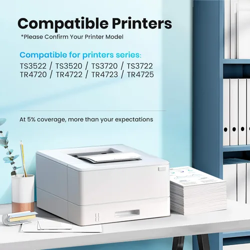 Vista 2 de PG-275XL/CL-276XL - Cartuchos de tinta de repuesto para Canon 275 y 276 para impresoras Pixma TR4720 TS3522 TS3520 TS3720 TS3722 TS3500 TR4722