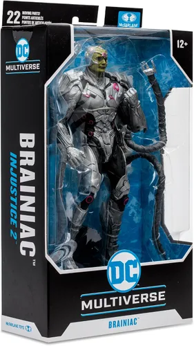 Vista 10 de McFarlane Toys - Figura de acción DC Multiverse Brainiac (Injustice 2) de 7