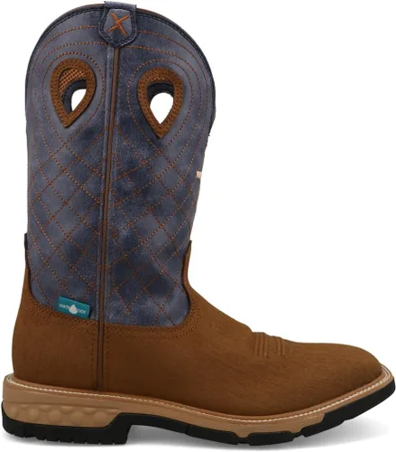 Vista 3 de Twisted X Men's 12" Pull On Soft Toe Western Work Boot Western Boot