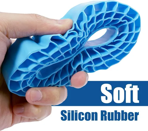 Vista 3 de INJORA Espuma de inserciones de goma de silicona para neumáticos de 4.173-4.252 in 1.9" (azul)