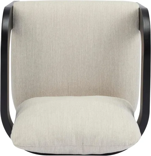 Vista 14 de Christopher Knight Home Yorick - Juego de 2 sillas de comedor modernas con cojín, juego de sillones de comedor de madera maciza, respaldo curvado