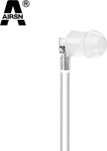 Vista 3 de Tubo de bobina acústica de repuesto para auriculares M0torola Kenwood de dos vías para radio Walkie Talkie (paquete de 2)