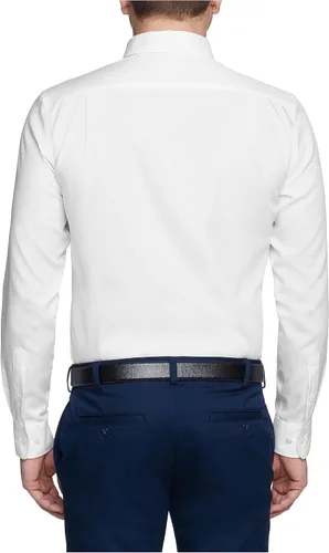 Vista 2 de Tommy Hilfiger Cuello de botón sólido de ajuste regular para hombre
