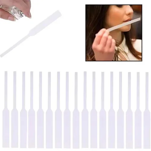 Vista 6 de Disposable Perfume Test Strips 400pcs White Perfume Test Paper Disposable Aromatherapy Fragrance Essential Oil Testing Strip
