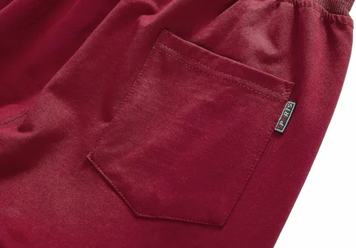 Vista 4 de LEPOAR Pantalones deportivos 34 para hombre, cómodos, entrenamiento, correr, longitud hasta la rodilla, cordón en la cintura, bolsillos