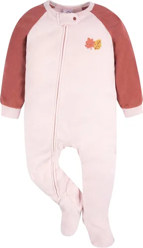 Vista 2 de Gerber Pijama de forro polar resistente al fuego, para niña pequeña, 2