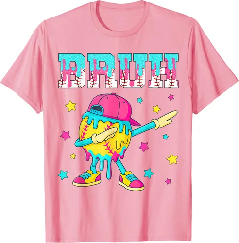 Vista 110 de Baseball Life Style 101 Apparel Youth Drip Baseball Boys Kid Camiseta